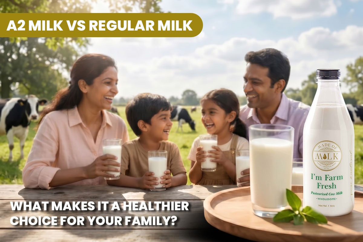 A2 Milk vs Regular Milk: What Makes It a Healthier Choice for Your Family?