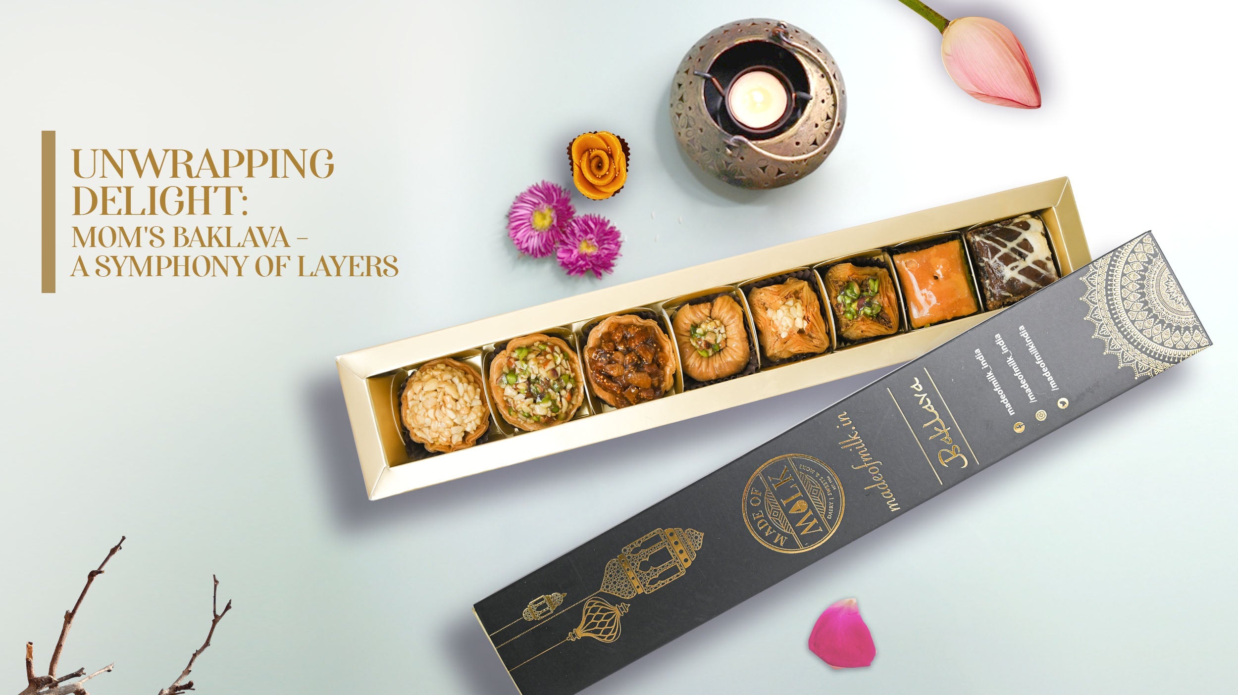 Unwrapping Delight: MOM's Baklava – A Symphony of Layers