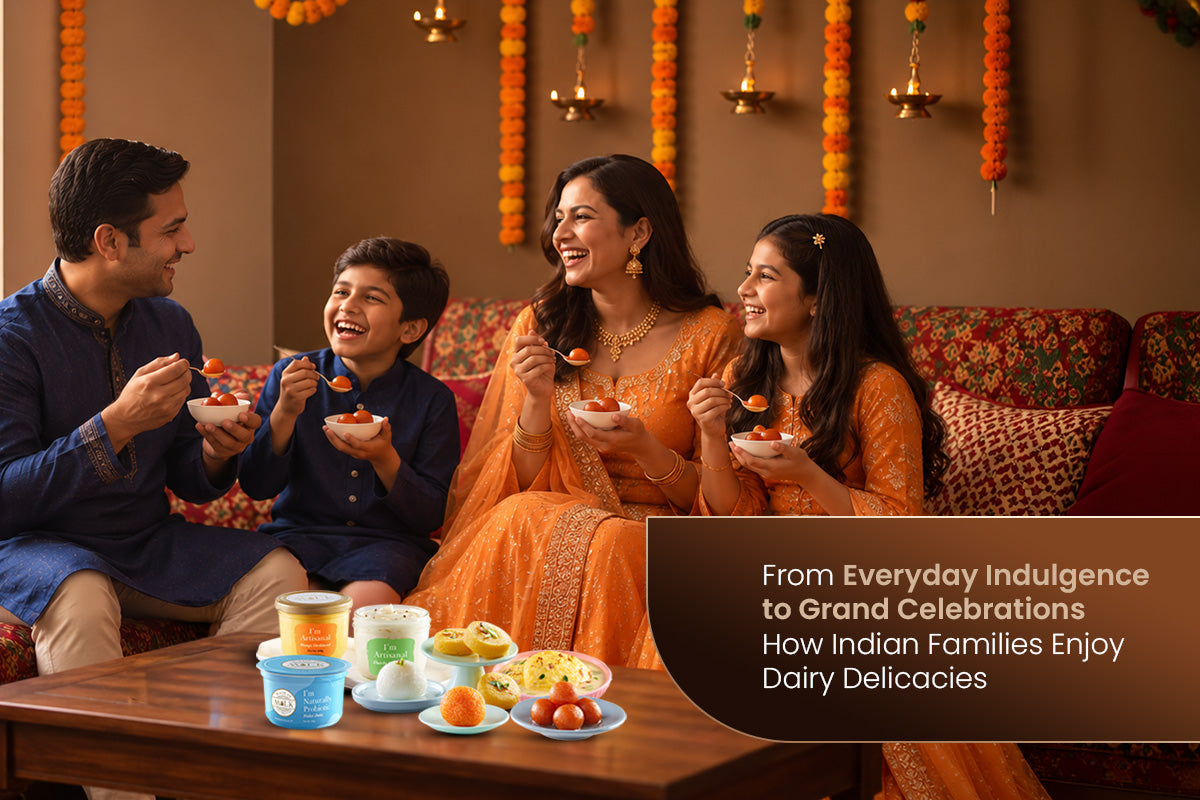 From Everyday Indulgence to Grand Celebrations How Indian Families Enjoy Dairy Delicacies
