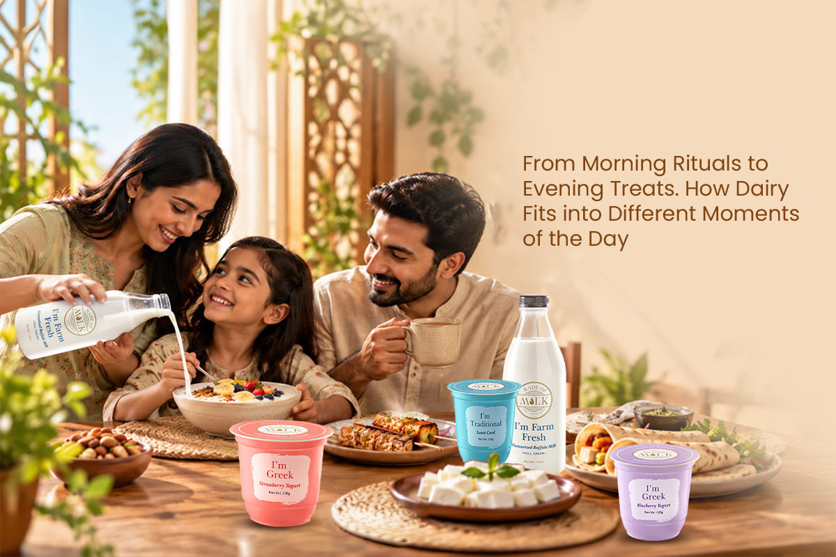From Morning Rituals to Evening Treats How Dairy Fits into Different Moments of the Day