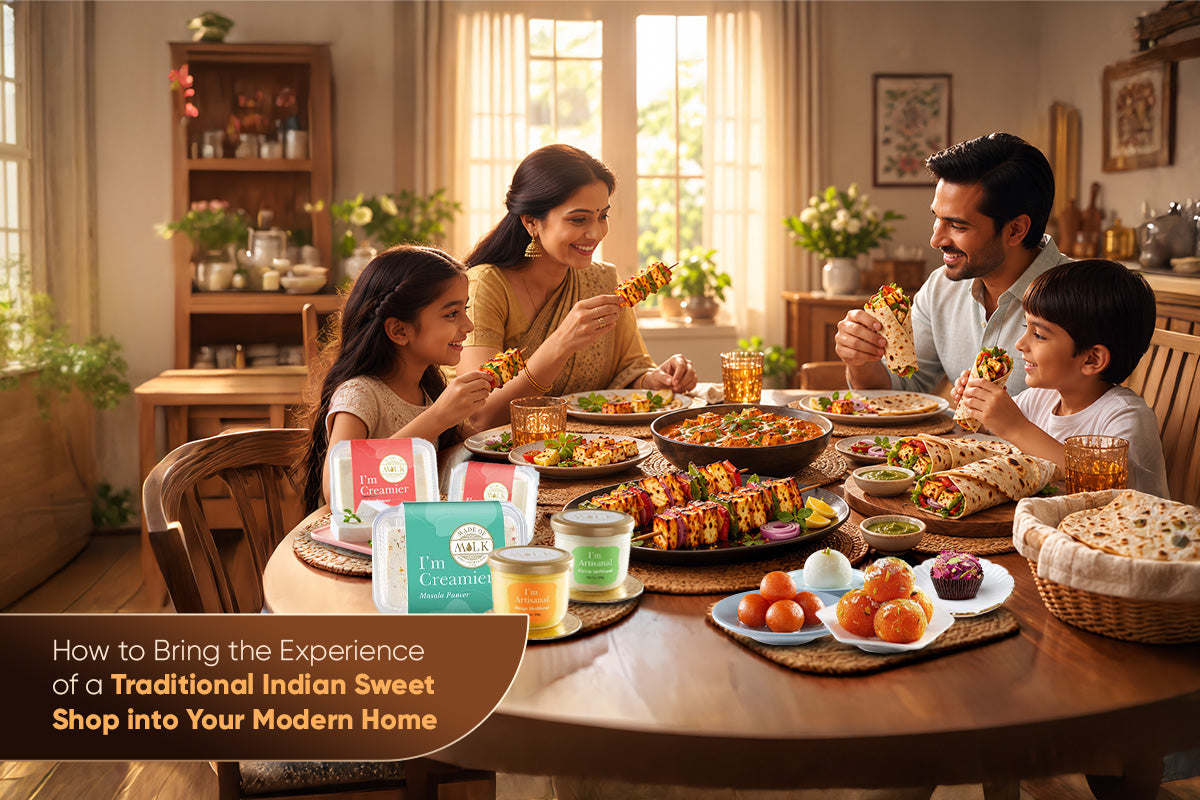 How to Bring the Experience of a Traditional Indian Sweet Shop into Your Modern Home