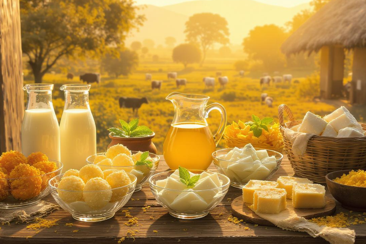 Celebrating Indian Traditions with Authentic Dairy Delicacies