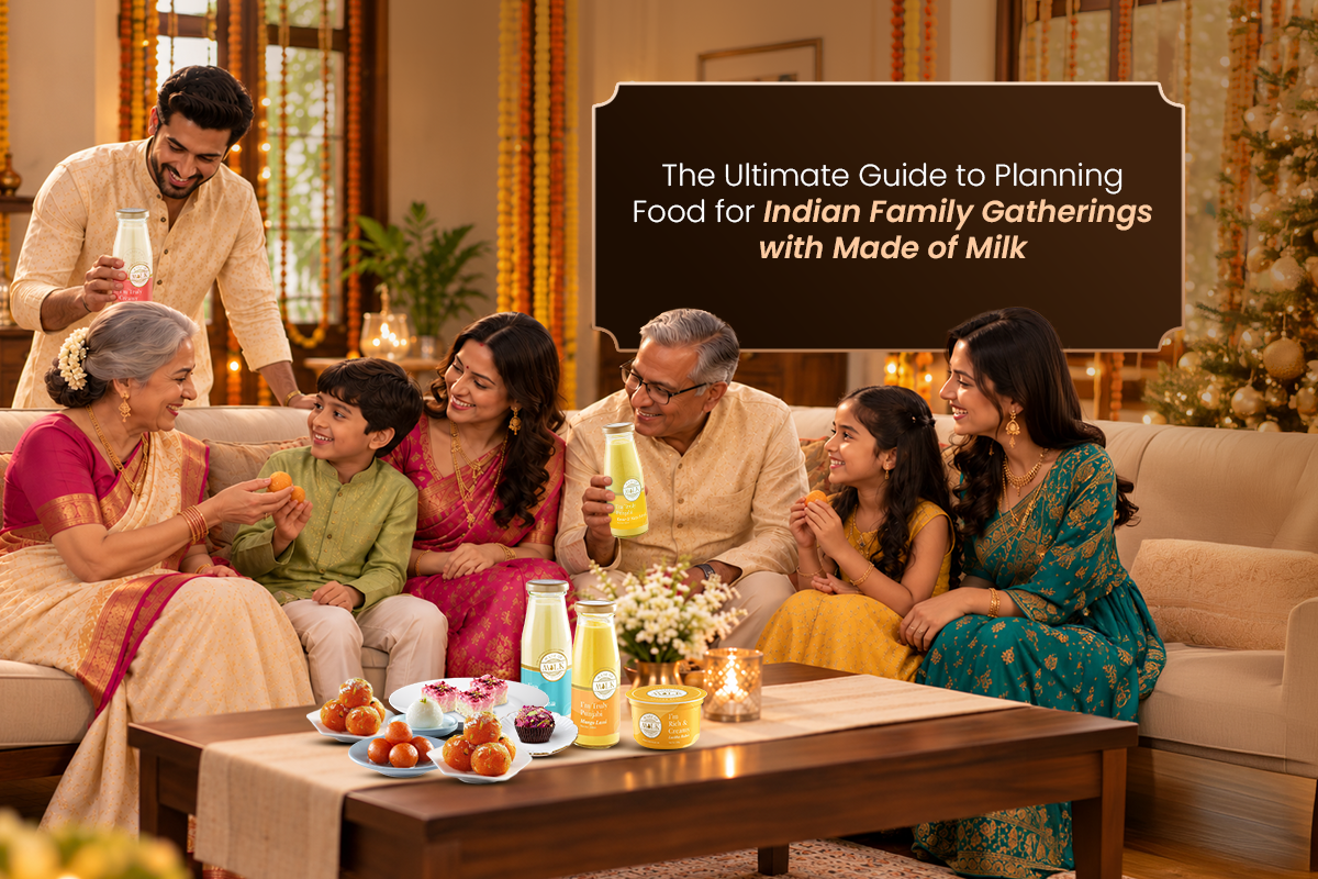 The Ultimate Guide to Planning Food for Indian Family Gatherings with Made of Milk