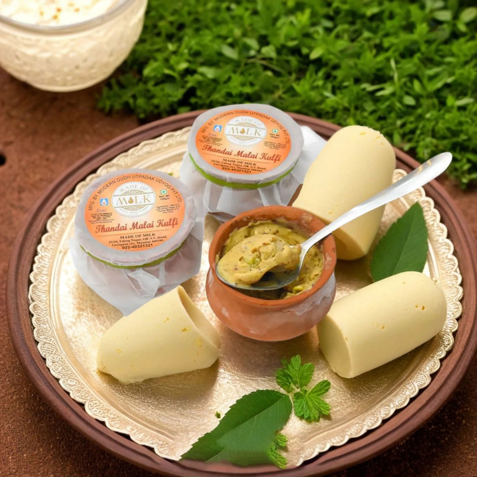 Thandai Matka Mali Kulfi: A Frozen Treat for a Colorful Holi