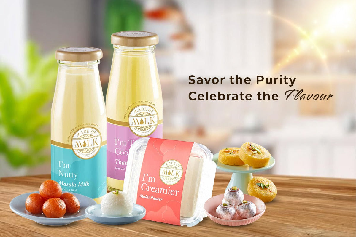Celebrating Indian Festivals with Pure Dairy: Made of Milk’s Festive Specials